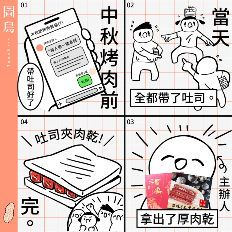 【圖島工作室】漫畫風格Banner設計-四格漫畫-聯盟行銷設計